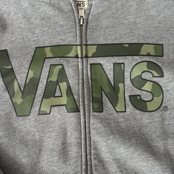 Vintage Vans Skatewear Zip Up Hoodie Y2K - Picture 2 of 4